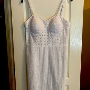 Rebecca Minkoff Eyelet Corset Dress Size 10